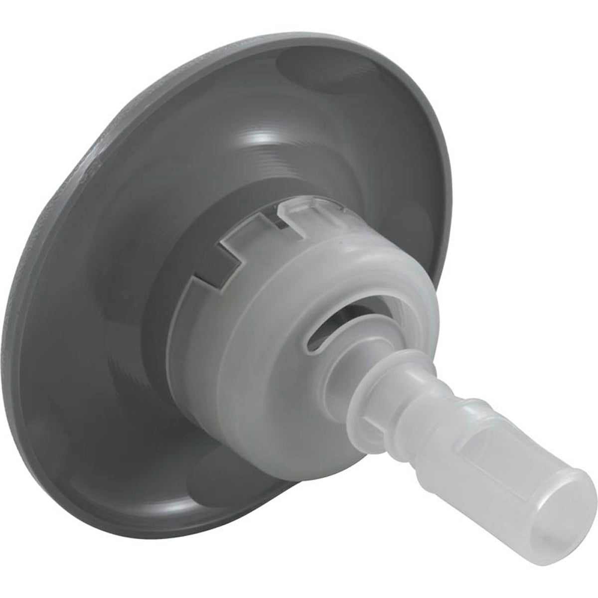 Jet Intl, BWG Cyclone Lux, 4-1/8"fd, Roto, Txt Scal, Gray