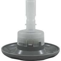 Jet Intl, BWG Cyclone Lux, 4-1/8"fd, Roto, Txt Scal, Gray