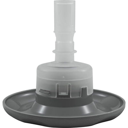 Jet Intl, BWG Cyclone Lux, 4-1/8"fd, Roto, Txt Scal, Gray