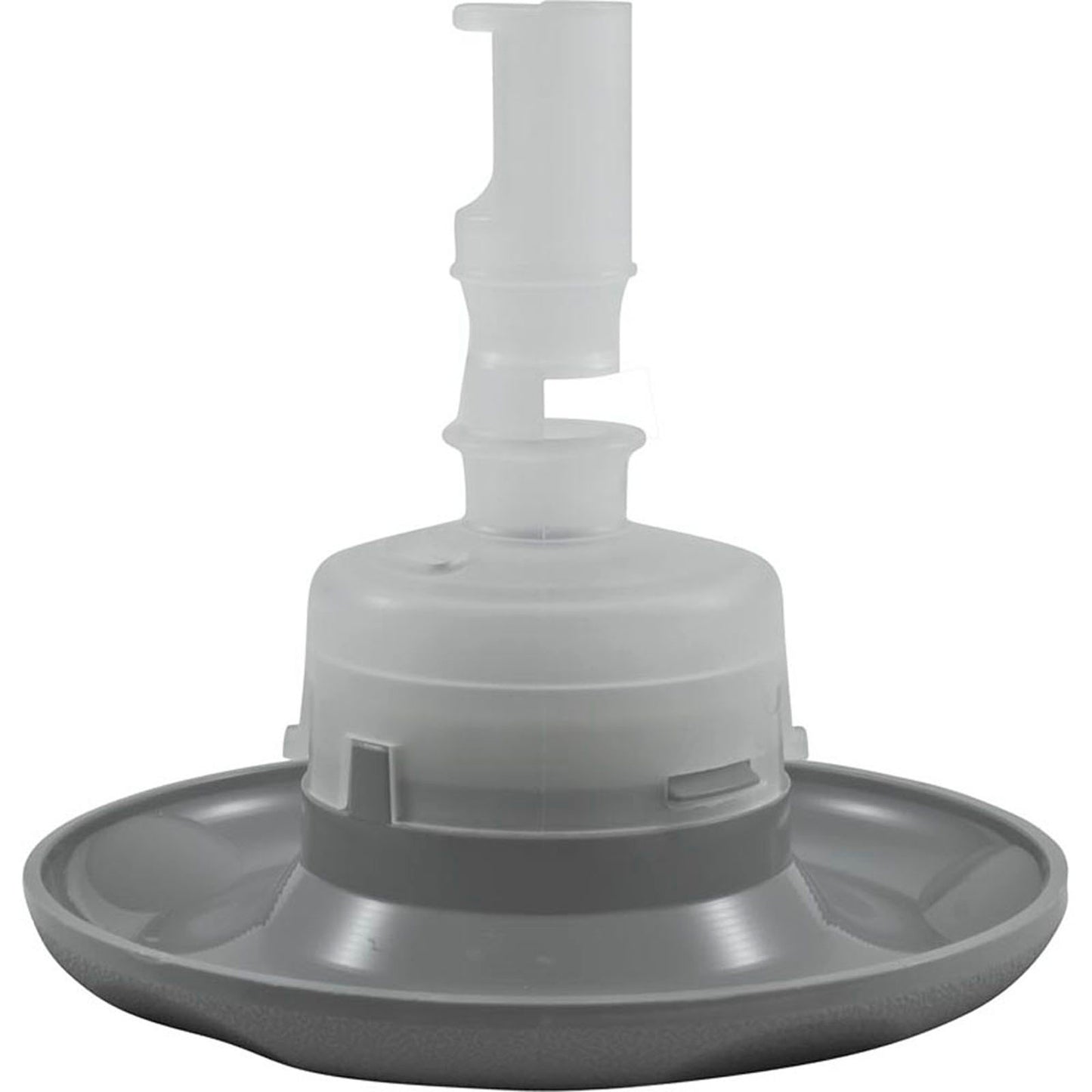 Jet Intl, BWG Cyclone Lux, 4-1/8"fd, Roto, Txt Scal, Gray