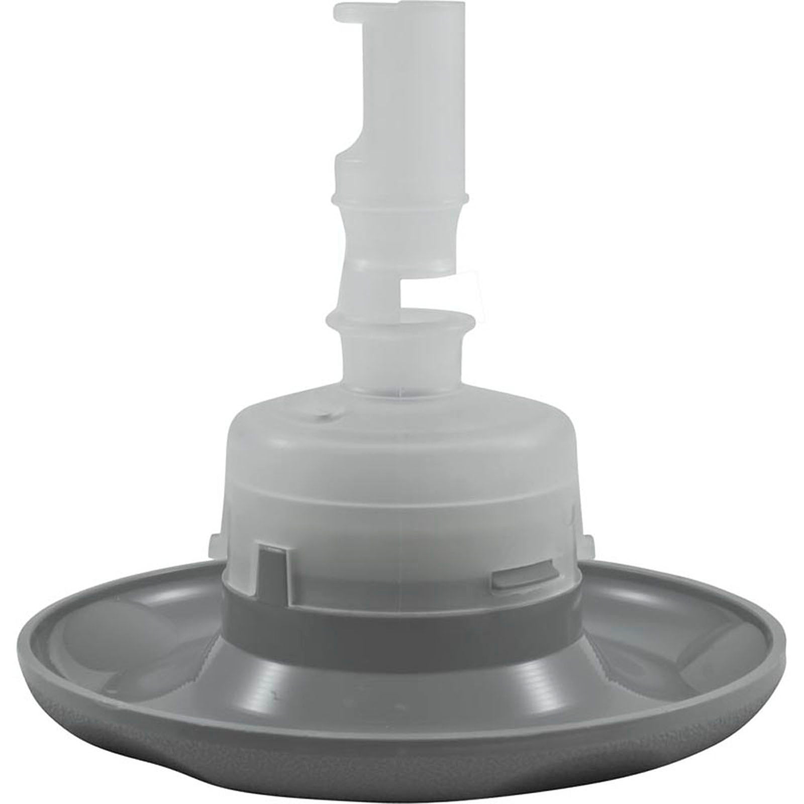 Jet Intl, BWG Cyclone Lux, 4-1/8"fd, Roto, Txt Scal, Gray