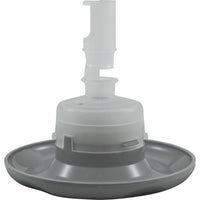Jet Intl, BWG Cyclone Lux, 4-1/8"fd, Roto, Txt Scal, Gray