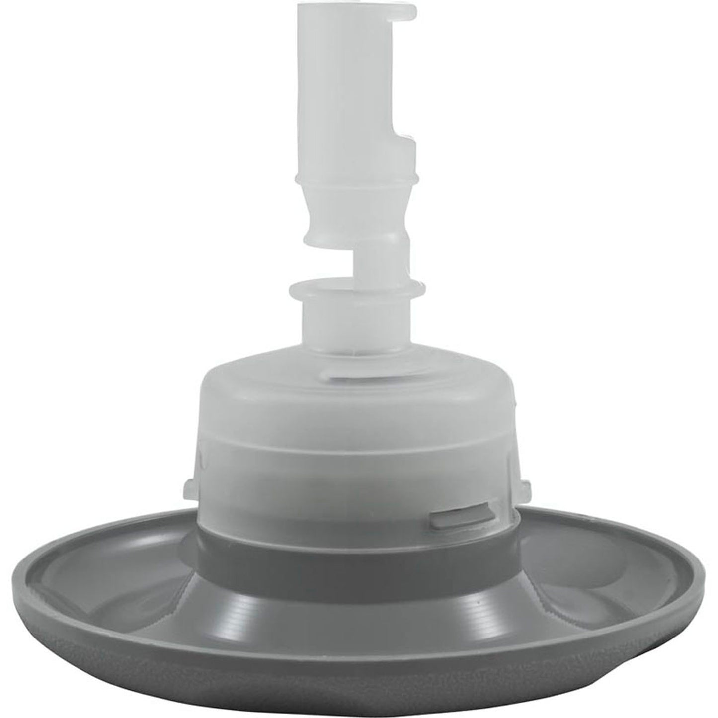 Jet Intl, BWG Cyclone Lux, 4-1/8"fd, Roto, Txt Scal, Gray