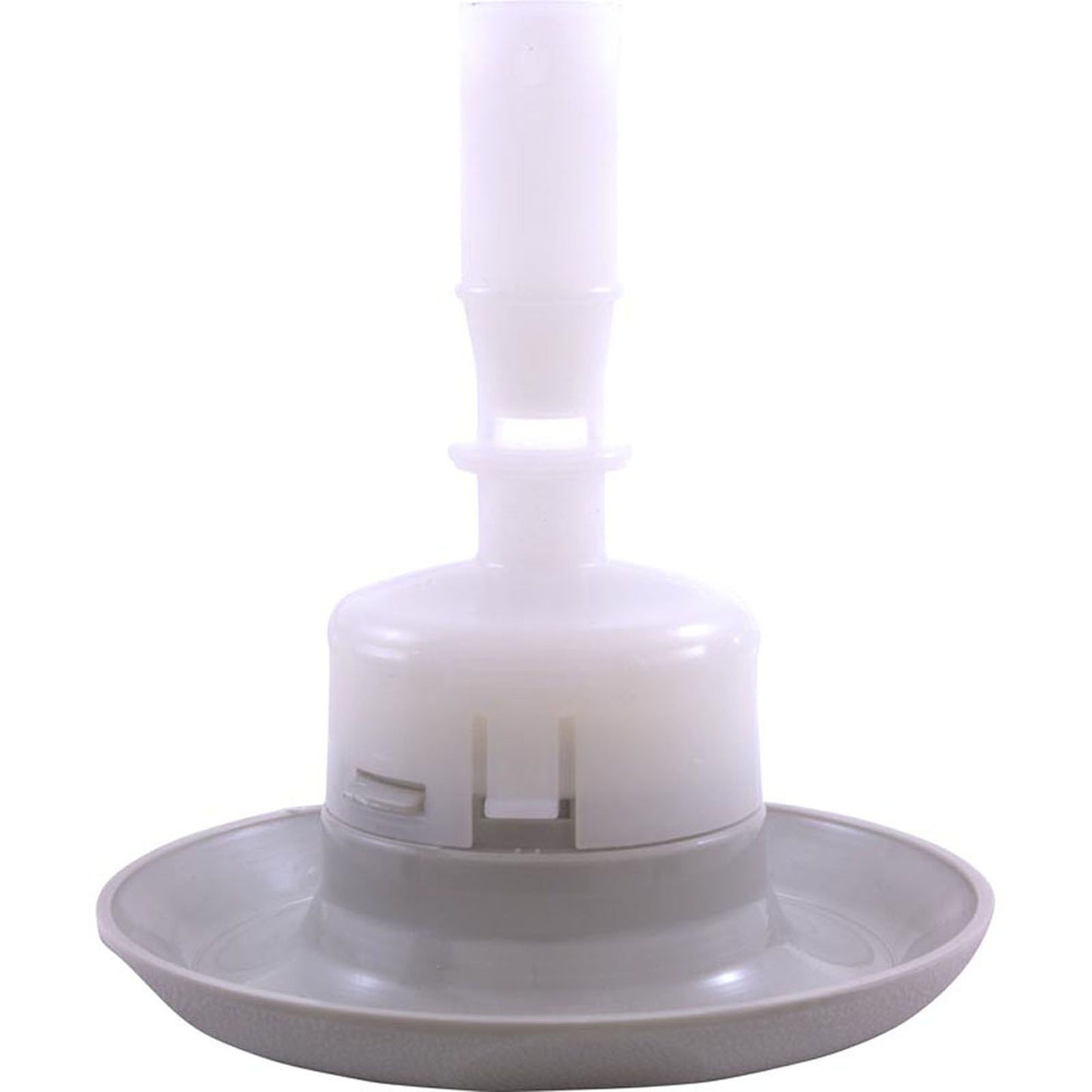 Jet Intl, BWG/Pent Cyclone Micro, 3-1/4"fd, Roto, Txt Scal, Slvr