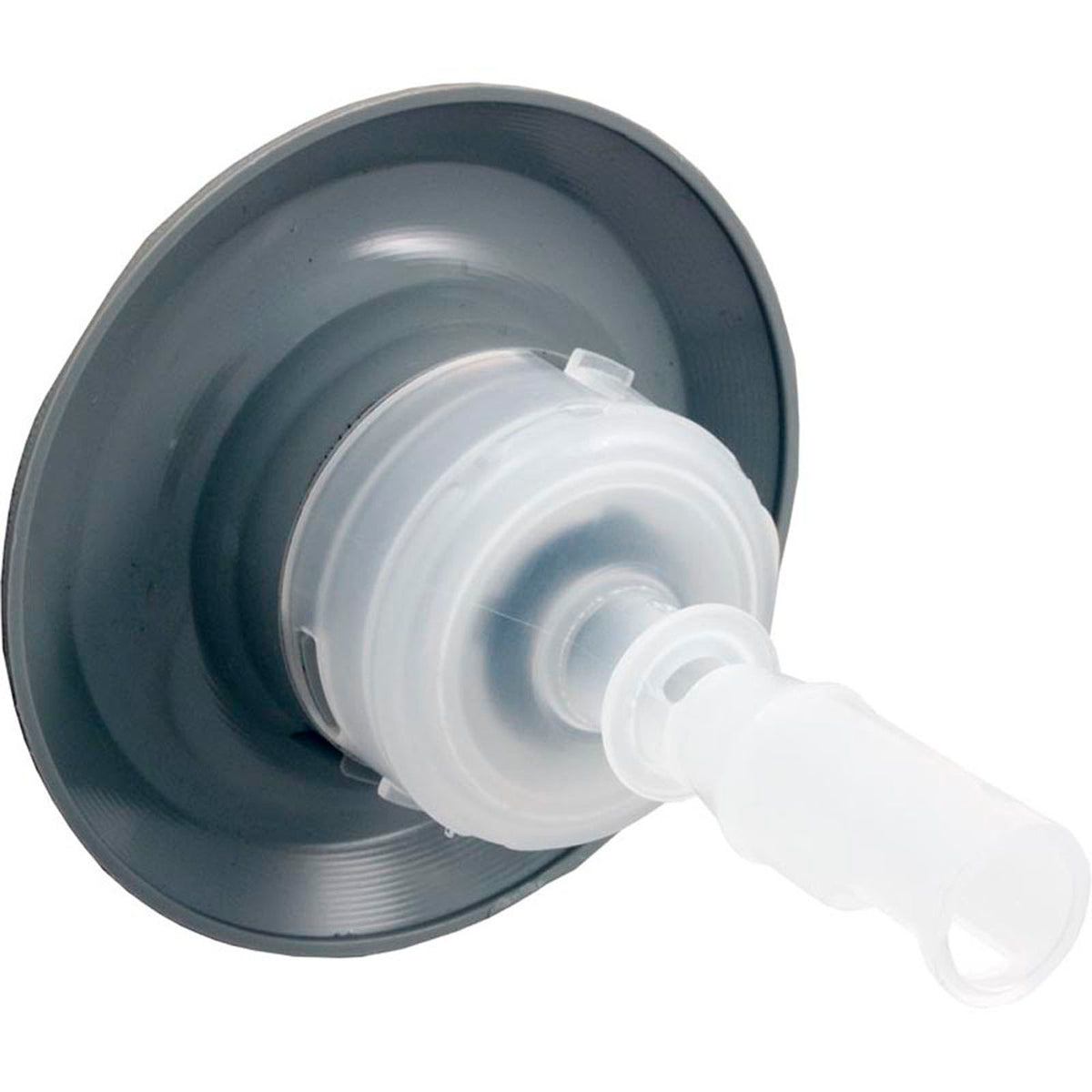 Jet Intl, BWG Cyclone Micro, 3-1/4"fd, Dir, Txt Scal, Dk Gray