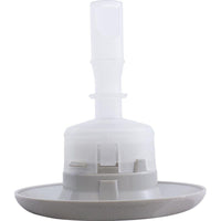 Jet Intl, BWG Cyclone Micro, 3-1/4"fd, Dir, Txt Scal, Silver