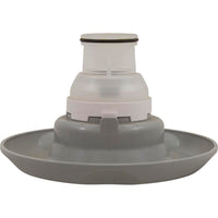 Jet Intl, BWG/Pent Super Cyclone, 6.5"fd, Dir, Txt Scal, Slvr