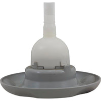 Jet Intl, BWG Cyclone, 6.5"fd, Dir/Adjustable, Txt Scal, Dk Gry