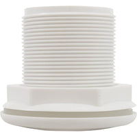 Jet Intl, BWG/HAI Hydro Jet, Long, 3-3/8"fd, Dir, w/Nut, White