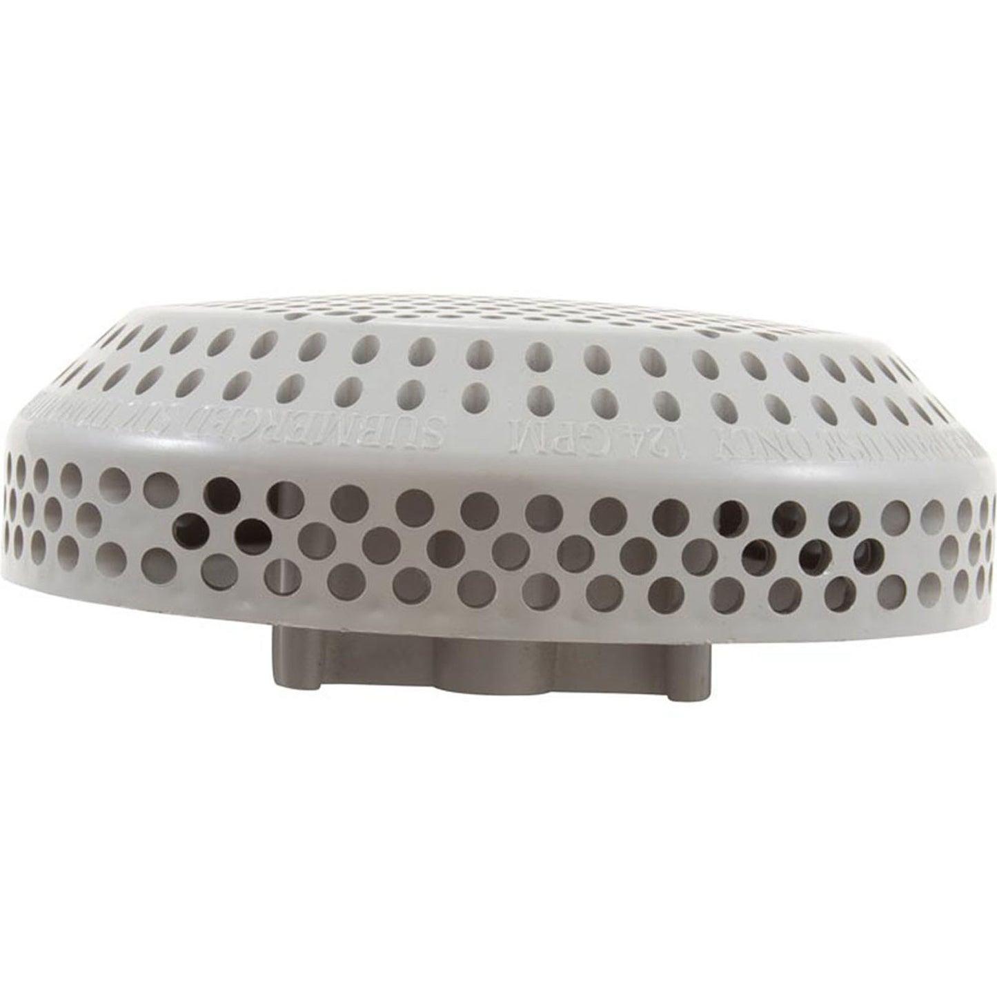 Suction Cover, Balboa Water Group 124 GPM Suction, Light Gray