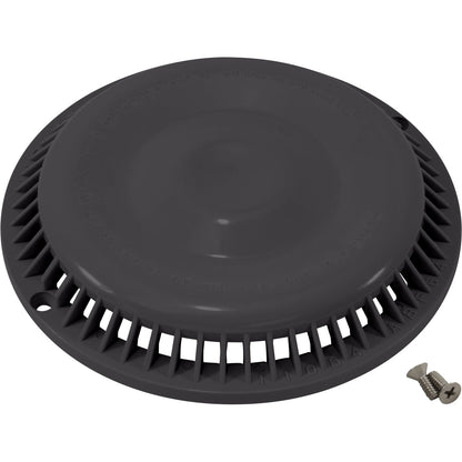 Main Drain Cover, Afras, Anti Vortex, Dark Gray, w/Screws