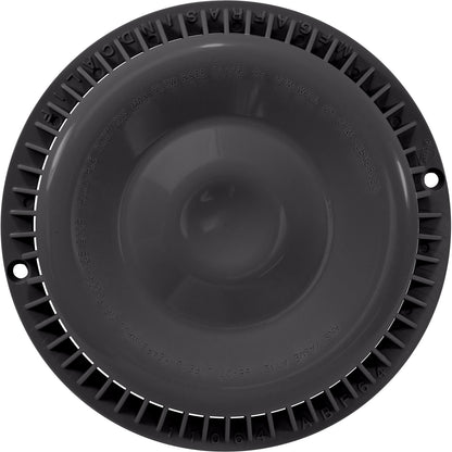 Main Drain Cover, Afras, Anti Vortex, Dark Gray, w/Screws