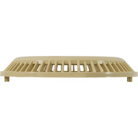 11064TAN Main Drain Cover, Afras, Anti Vortex, Tan, w/ Screws