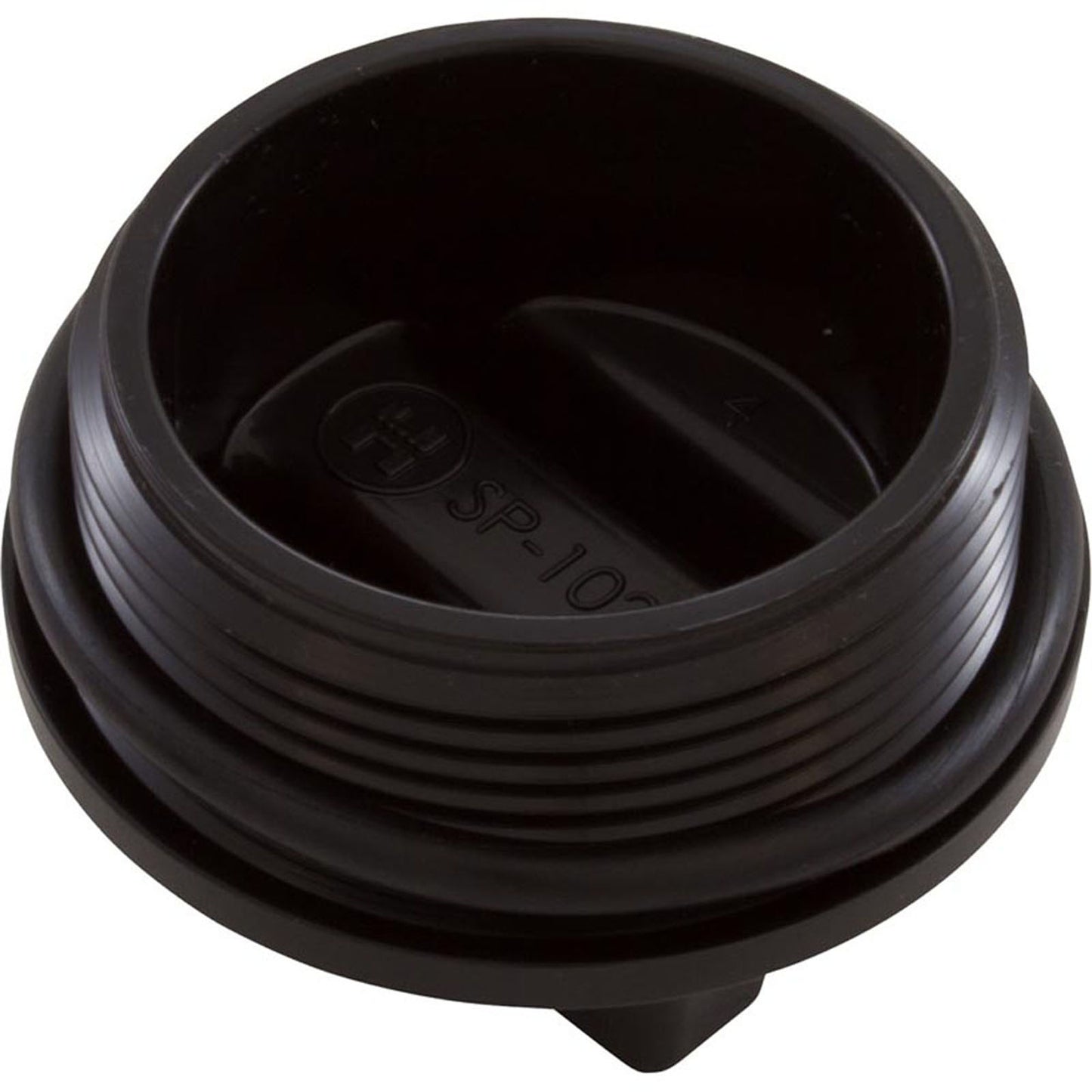 Plug, Hayward, w/O-Ring, 1-1/2" Thd, Black