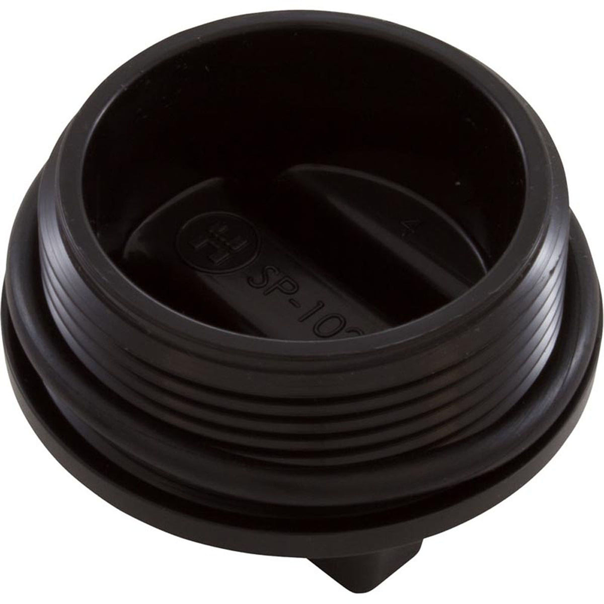 Plug, Hayward, w/O-Ring, 1-1/2" Thd, Black