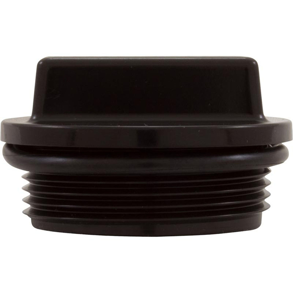 Plug, Hayward, w/O-Ring, 1-1/2" Thd, Black