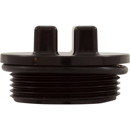 Plug, Hayward, w/O-Ring, 1-1/2" Thd, Black