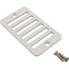 Grate, Hayward Deck Drain SP1019, w/ Screws, White