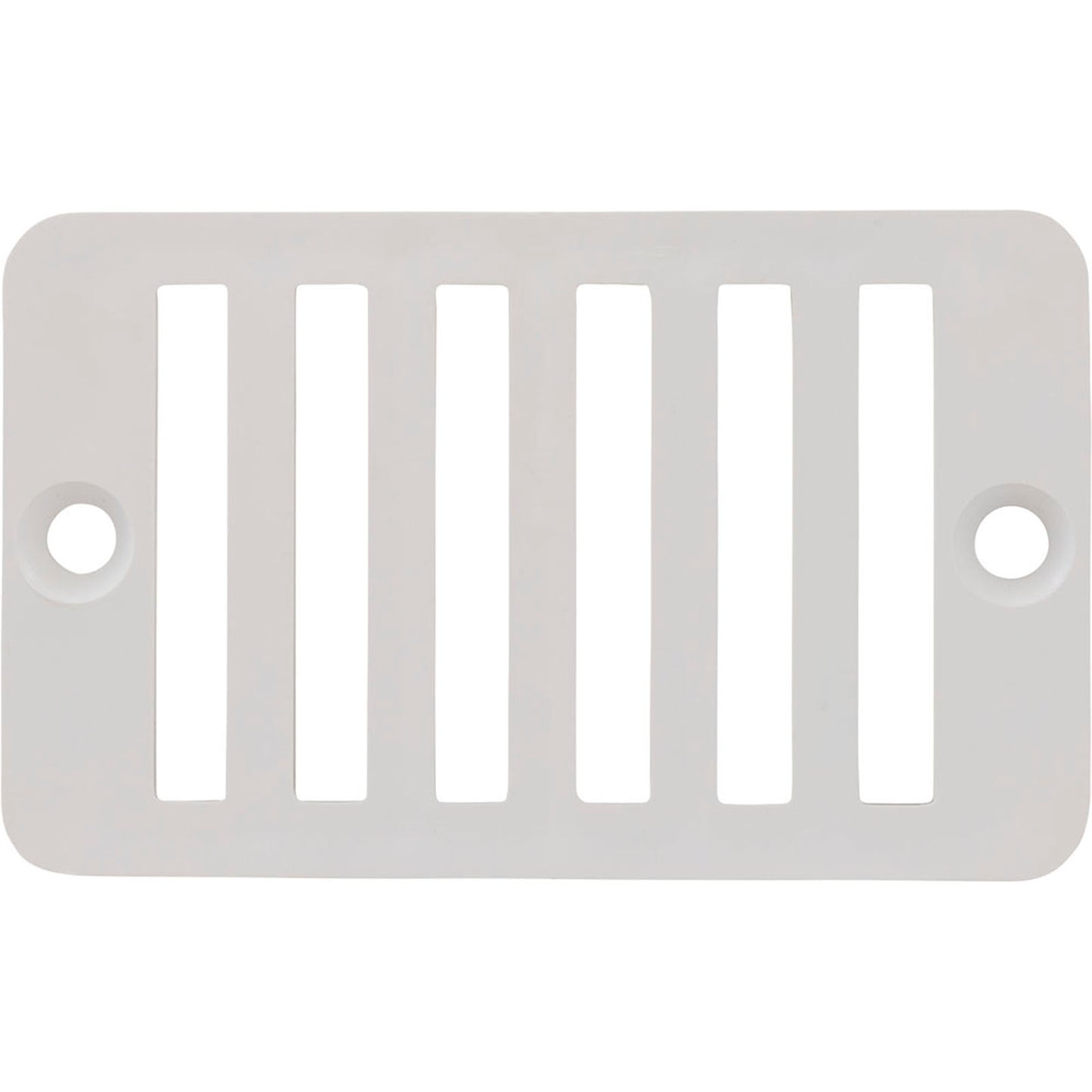 Grate, Hayward Deck Drain SP1019, w/ Screws, White