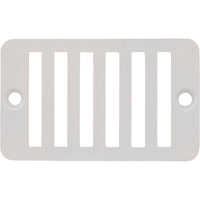 Grate, Hayward Deck Drain SP1019, w/ Screws, White