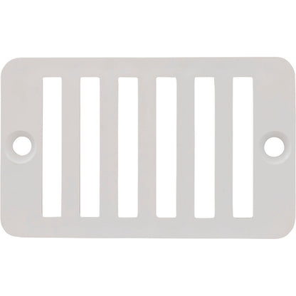 Grate, Hayward Deck Drain SP1019, w/ Screws, White