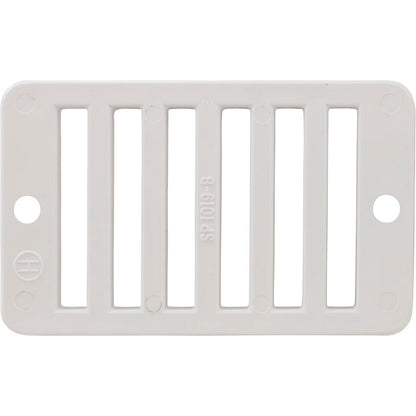 Grate, Hayward Deck Drain SP1019, w/ Screws, White