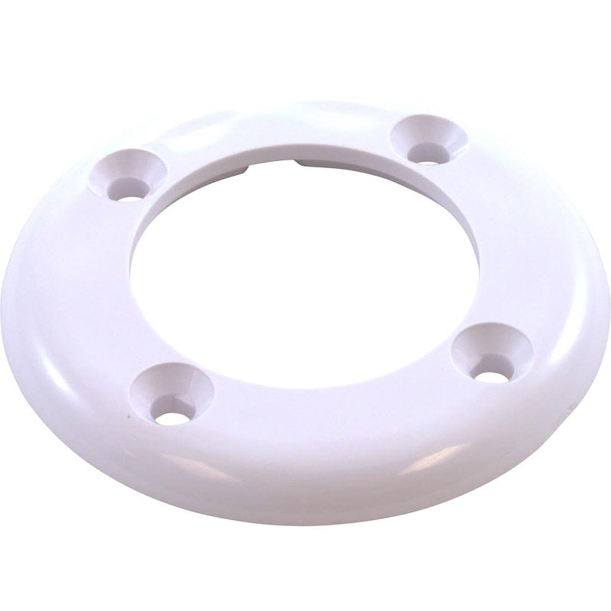 Placa frontal, Hayward, 1-1/2"s, 3-1/2"fd, conexión de entrada, color blanco