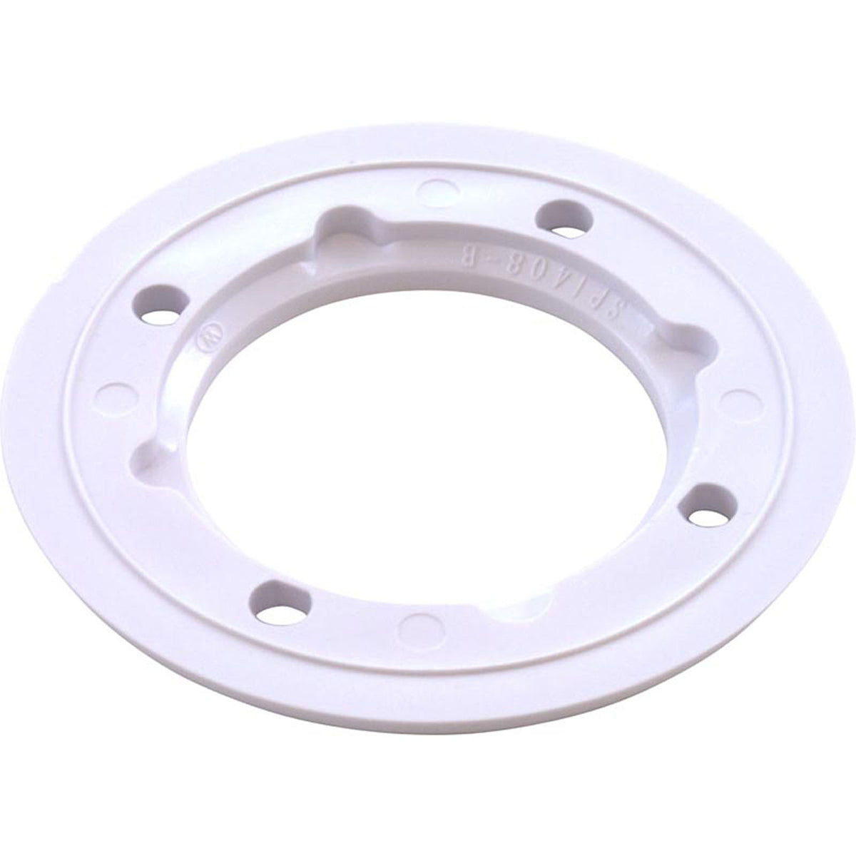 Faceplate, Hayward, 1-1/2"s, 3-1/2"fd, Inlet Fitting, White