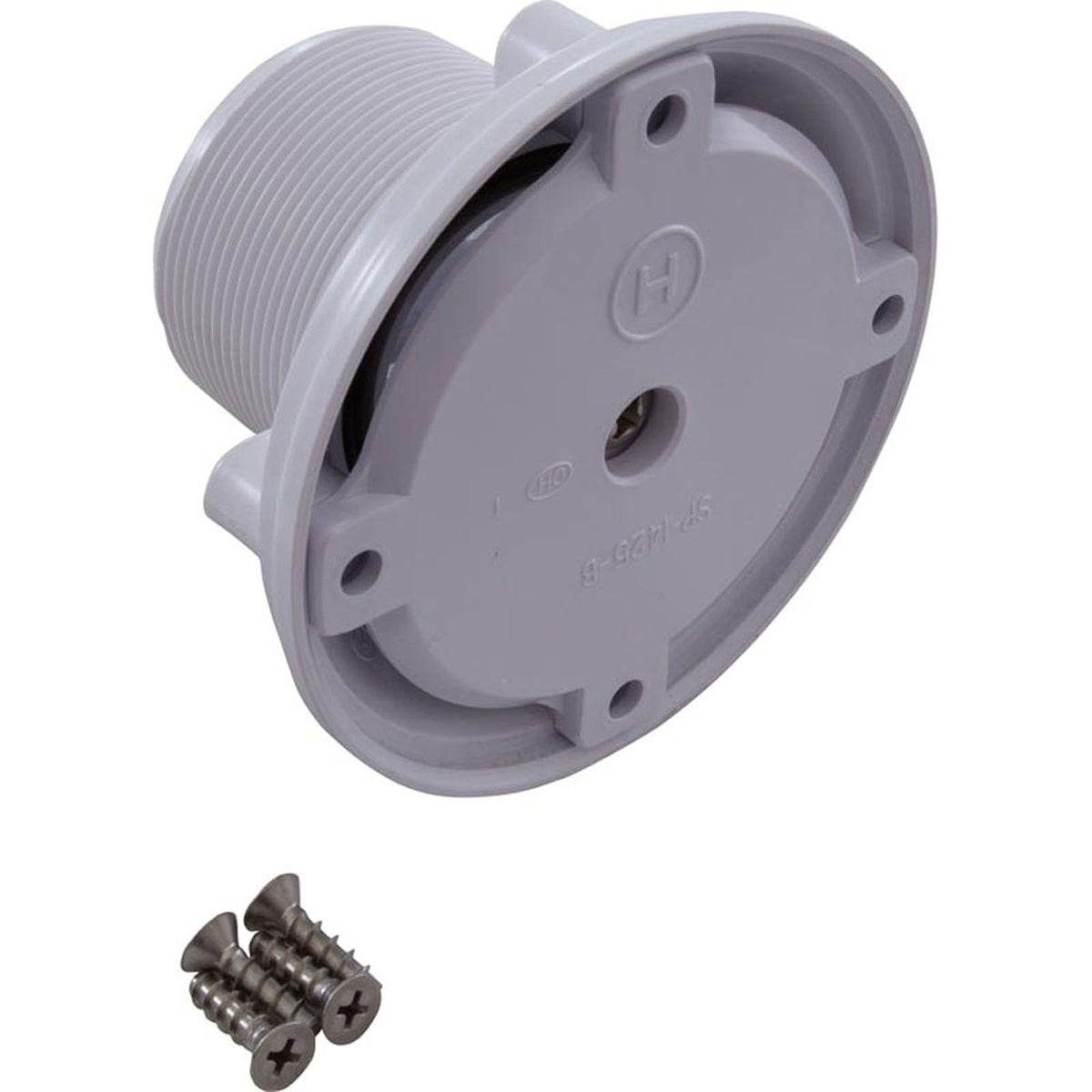 Floor Return, Hayward, Adjustable, 1-1/2"fpt, White