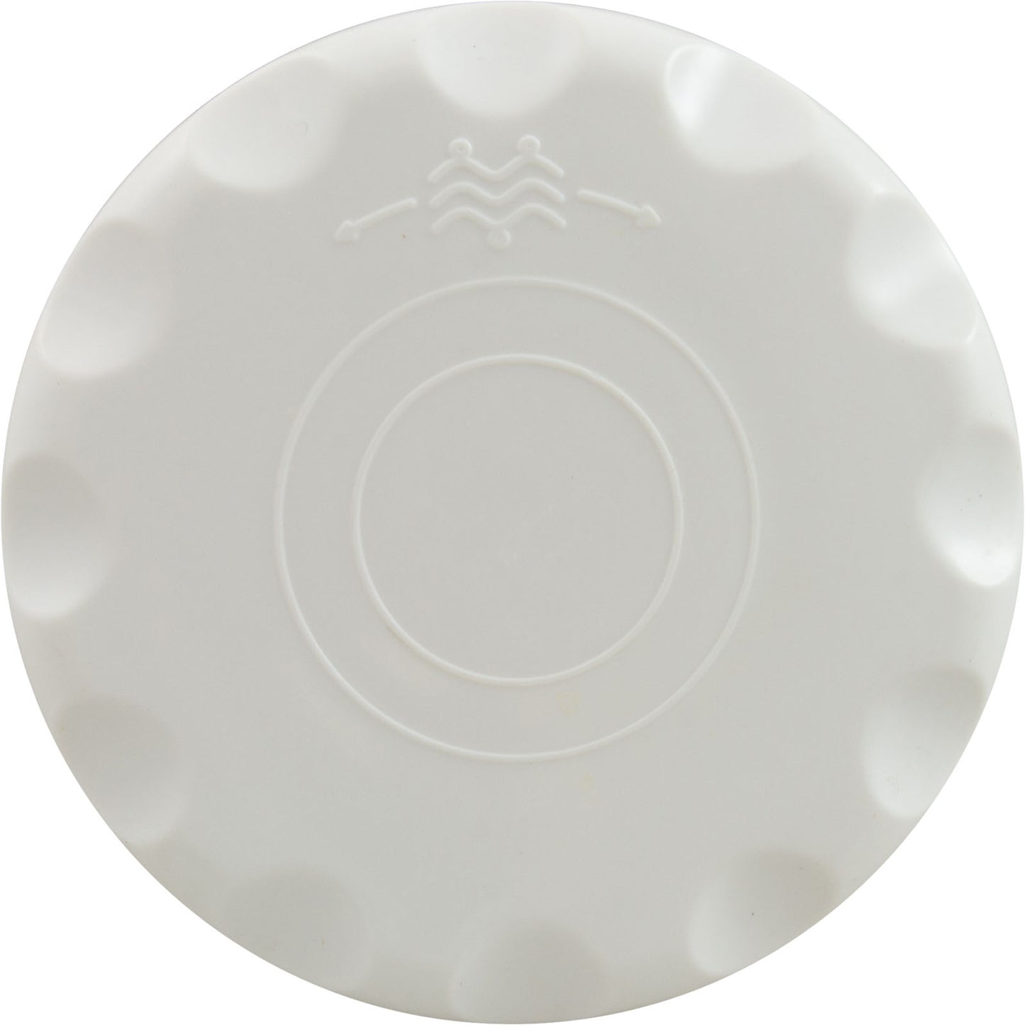 Tapa de control de aire, HydraBaths, color blanco