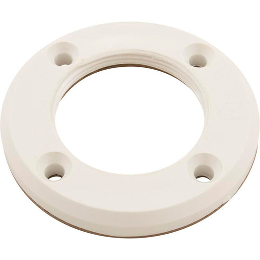 Faceplate, Kafko, 1-1/2"fpt, Inlet Fitting, White w/Gasket