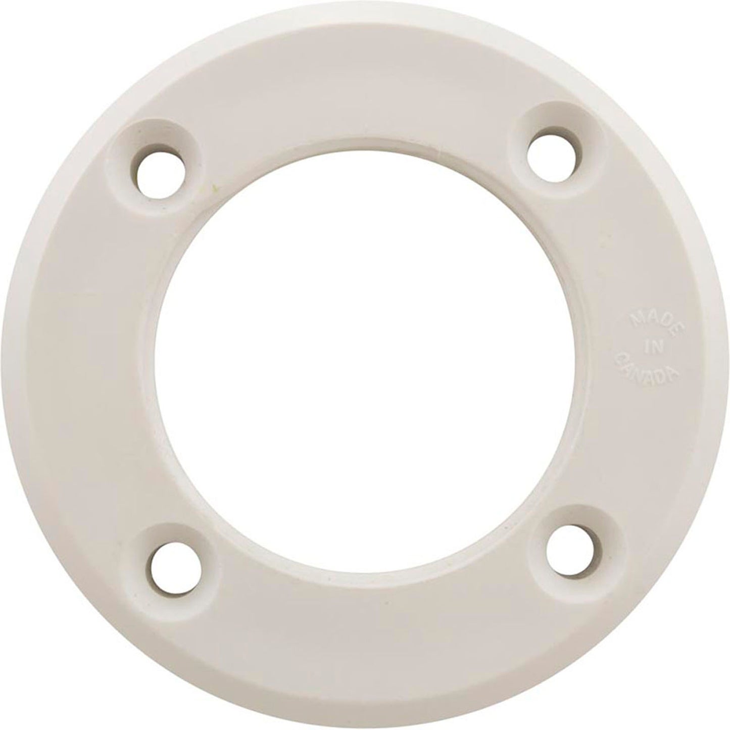 Faceplate, Kafko, 1-1/2"fpt, Inlet Fitting, White w/Gasket