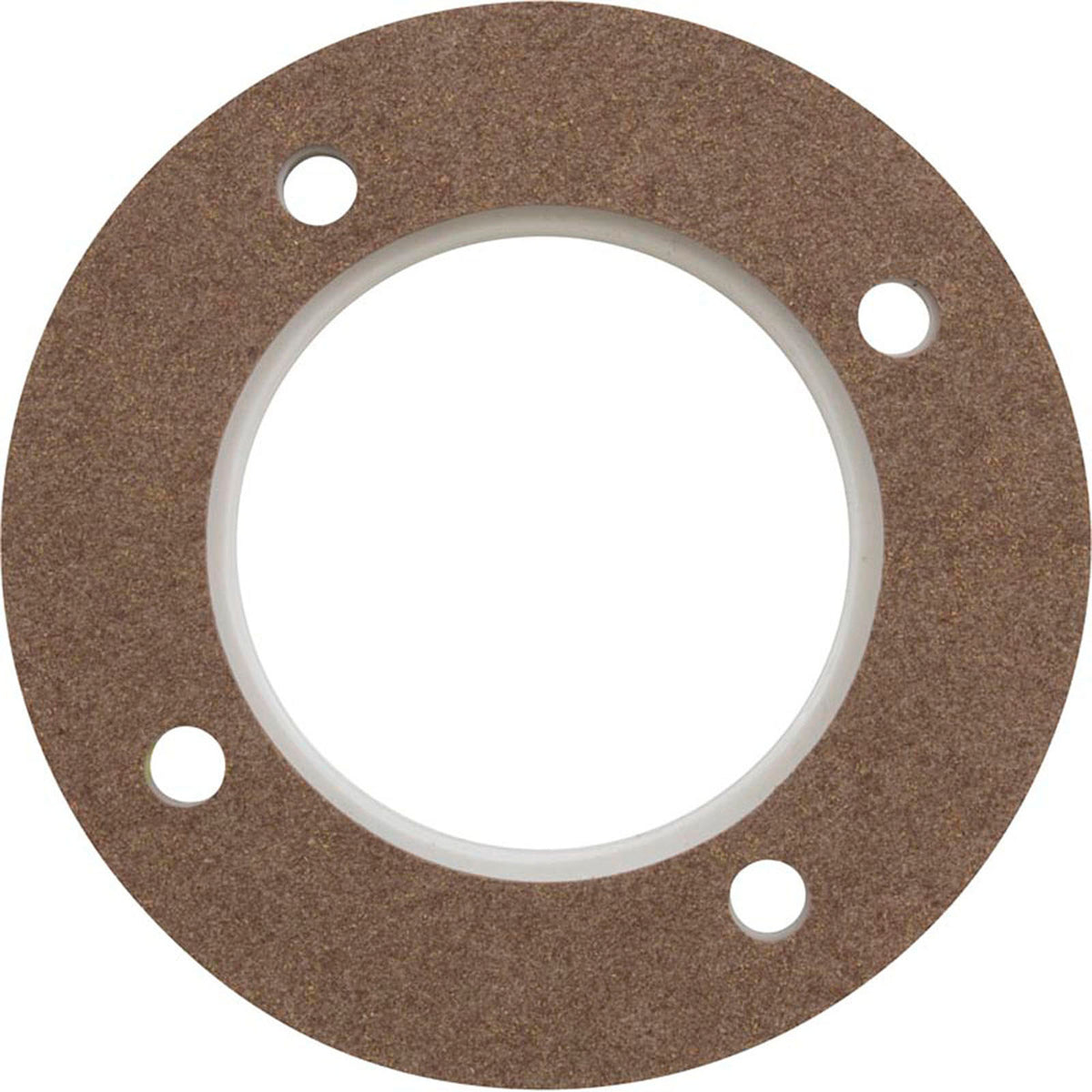 Faceplate, Kafko, 1-1/2"fpt, Inlet Fitting, White w/Gasket
