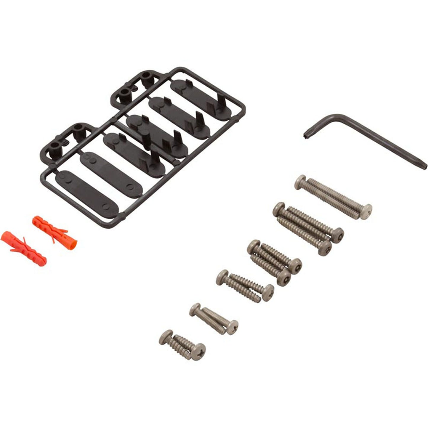 Main Drain Grate, Paramount SDX2, Concrete, White