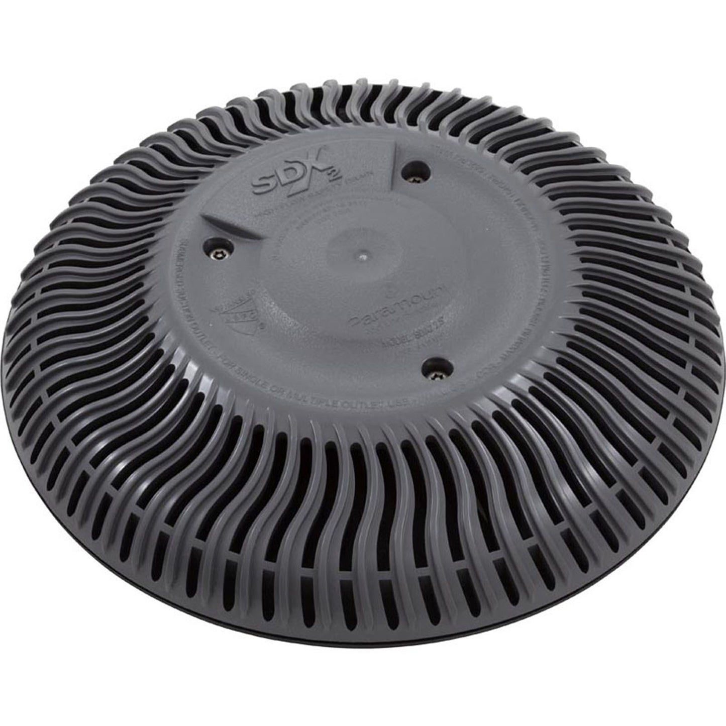 Main Drain Grate, Paramount SDX2, Concrete, Gray