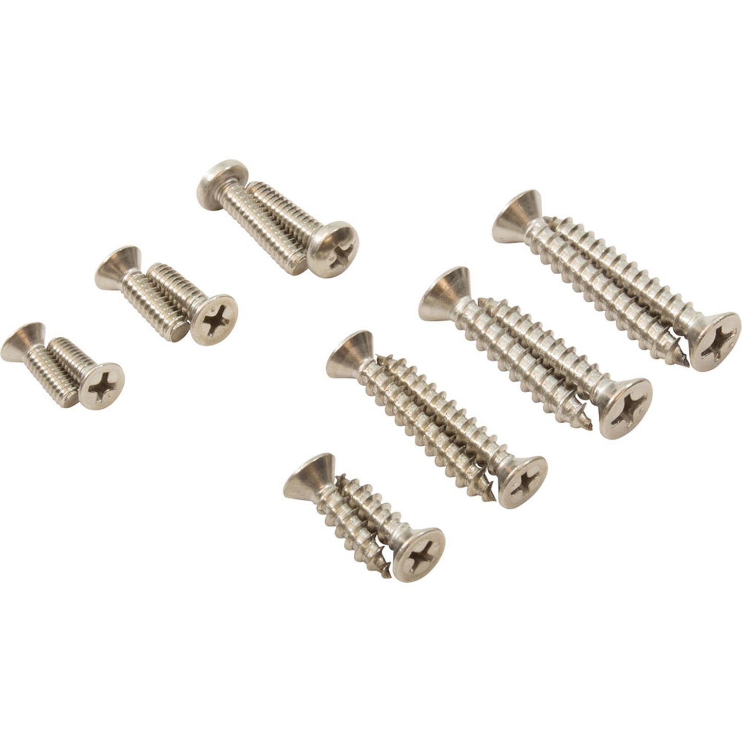Screw, Triodyne Main Drain, Anti Hair Snare, Quantity 14