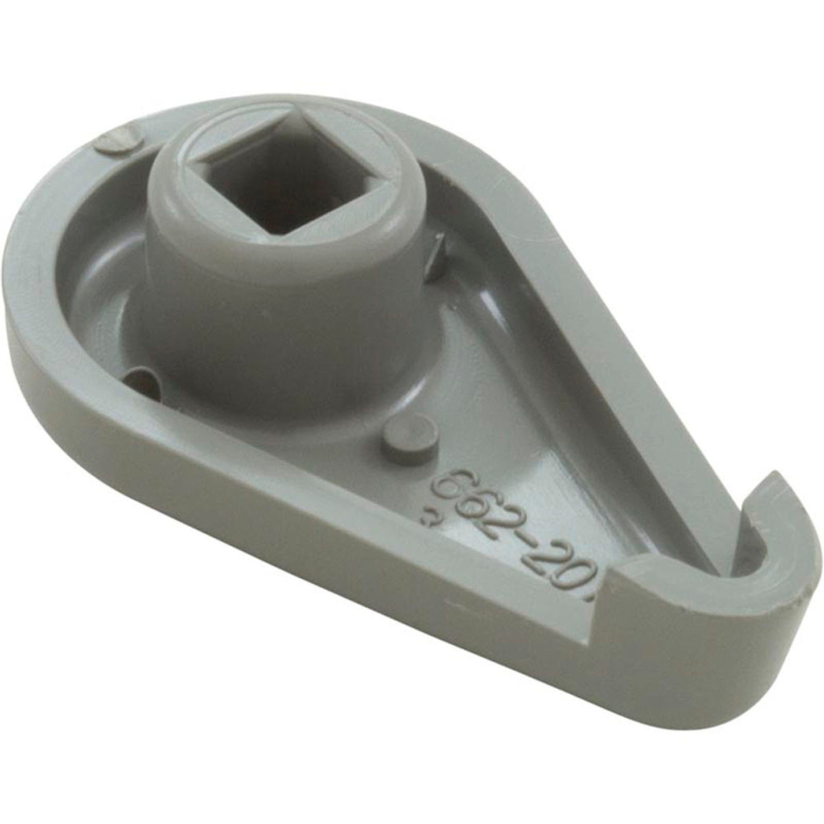 Air Ctrl Handle, Waterway 1" Top Access, Lever Style, Gray
