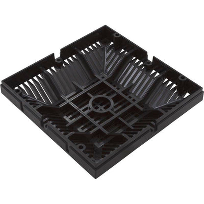 Main Drain Grate, Waterway 9" x 9" Square, VGB, Black