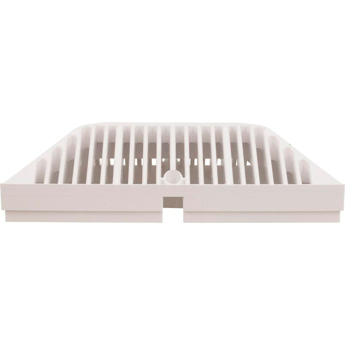 Main Drain Grate, Waterway 9" x 9" Square, White
