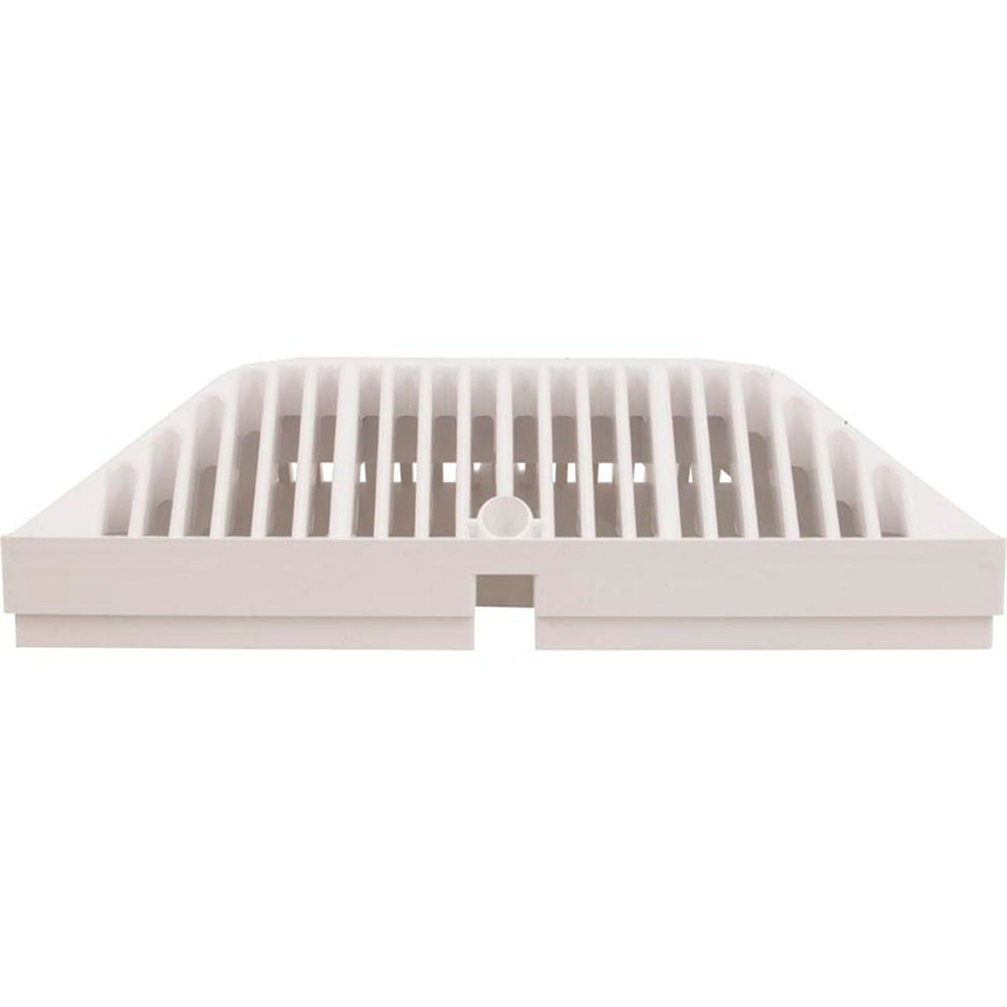 Main Drain Grate, Waterway 9" x 9" Square, White