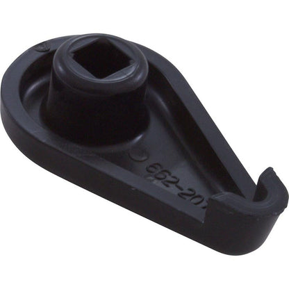 Air Ctrl Handle, Waterway 1" Top Access, Lever Style, Black