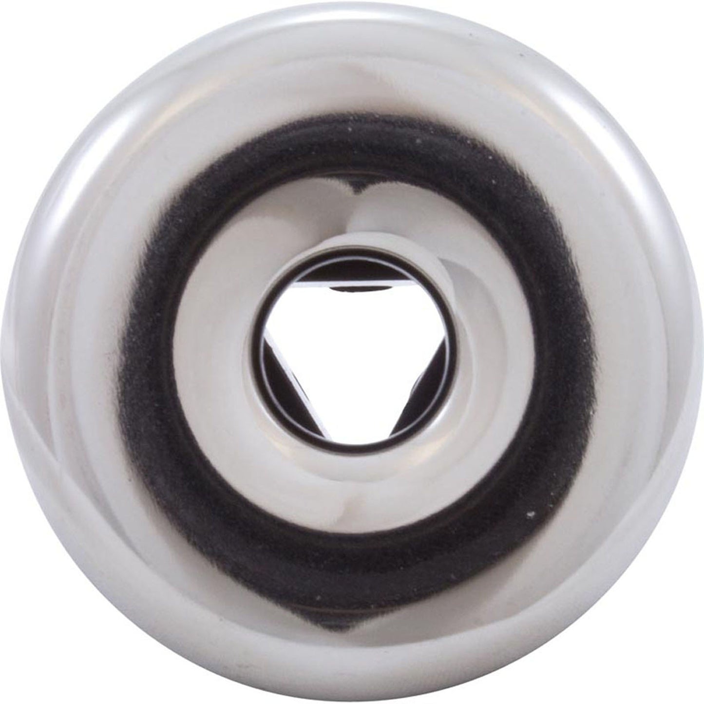 Jet Intl, grupo WW Euro, 1-3/4" fd, fijo, liso, acero inoxidable/negro
