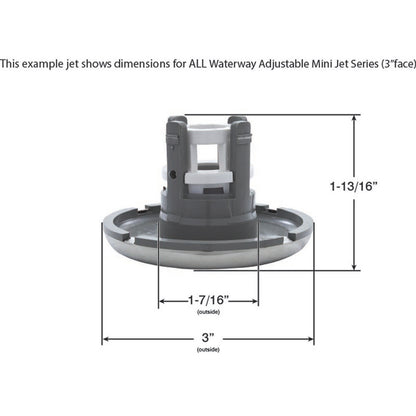 Jet Intl, WW Mini Jet, 3"fd, Dir, Smth, SS/Blk
