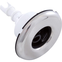 Waterway Plastics-Jet Intl, WW Mini Storm, 3"fd, Twin Roto, Smth, SS/Blk