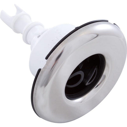 Waterway Plastics-Jet Intl, WW Mini Storm, 3"fd, Twin Roto, Smth, SS/Blk