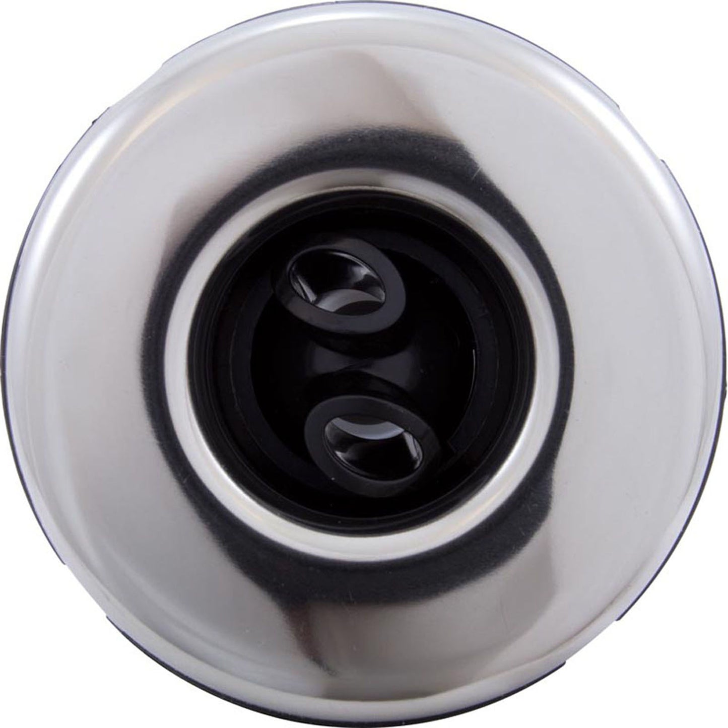 Waterway Plastics-Jet Intl, WW Mini Storm, 3"fd, Twin Roto, Smth, SS/Blk