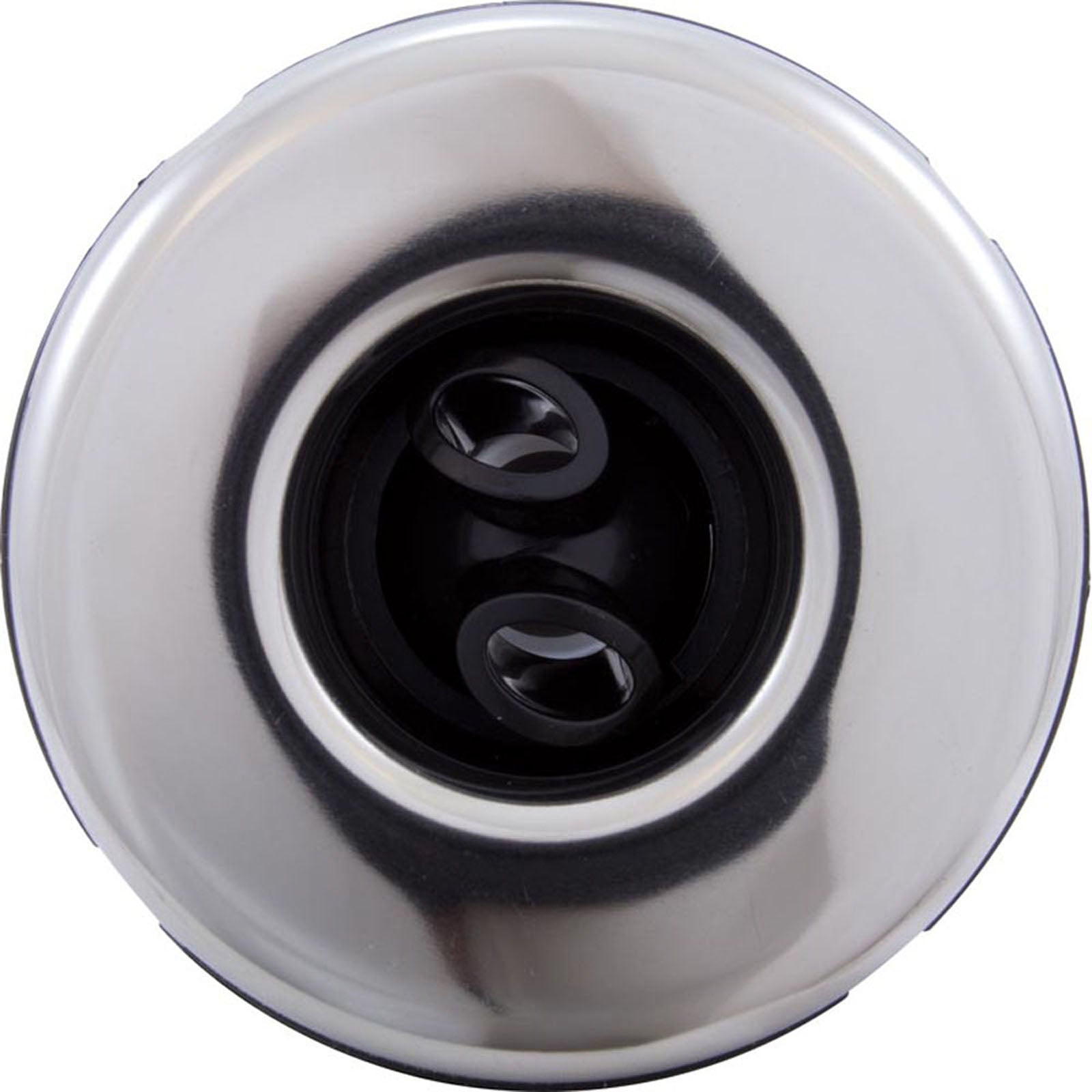 Waterway Plastics-Jet Intl, WW Mini Storm, 3"fd, Twin Roto, Smth, SS/Blk