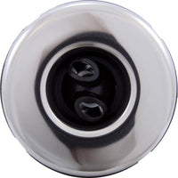 Waterway Plastics-Jet Intl, WW Mini Storm, 3"fd, Twin Roto, Smth, SS/Blk
