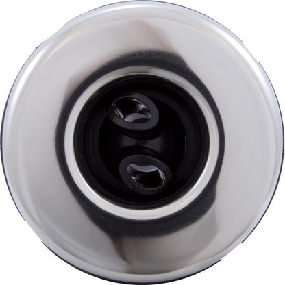 Waterway Plastics-Jet Intl, WW Mini Storm, 3"fd, Twin Roto, Smth, SS/Blk