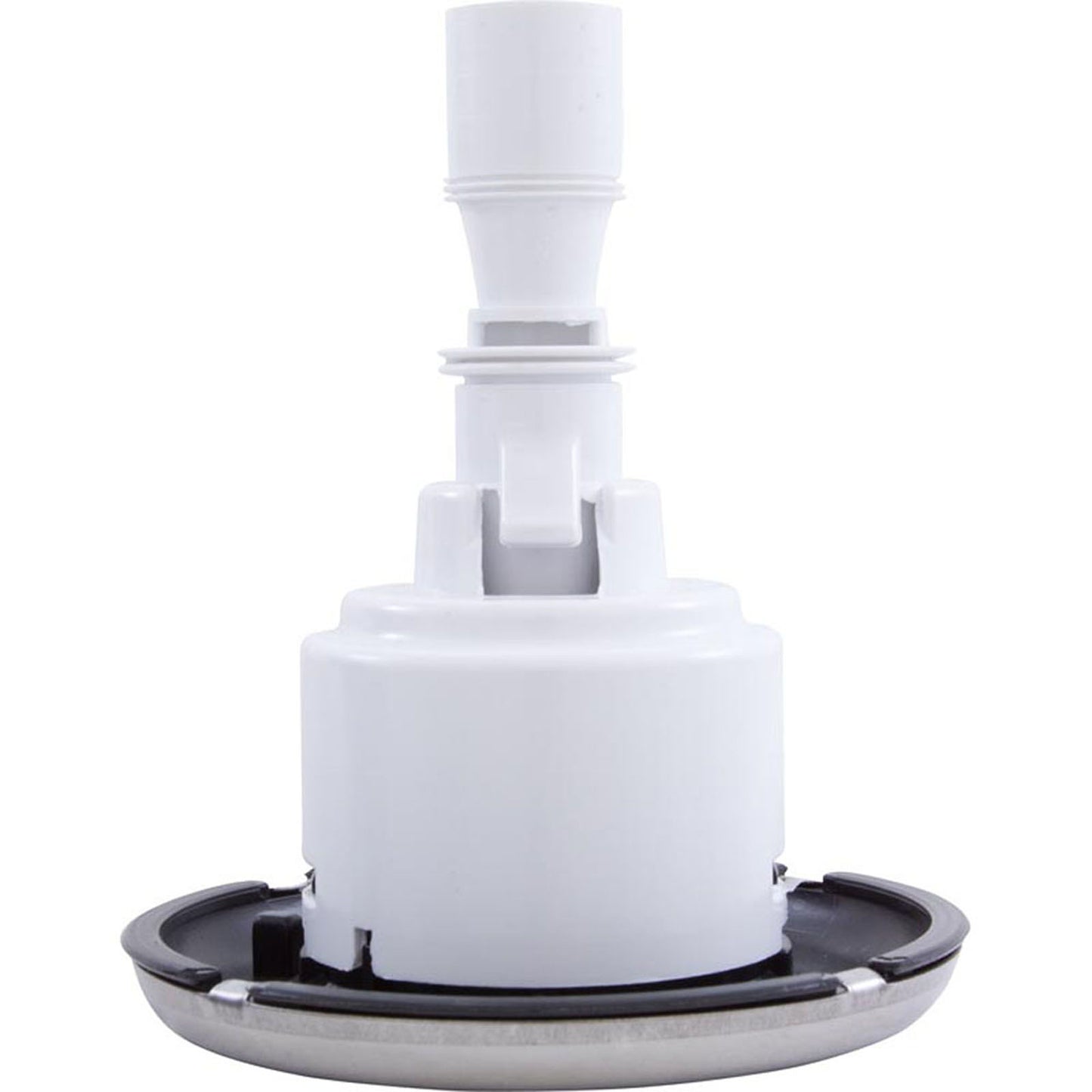 Waterway Plastics-Jet Intl, WW Mini Storm, 3"fd, Twin Roto, Smth, SS/Blk